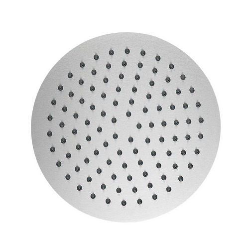 SOFFIONE DOCCIA TONDO ULTRA SLIM ACCIAIO INOX Misura: Diam. 300 mm - Spessore 2 mm
