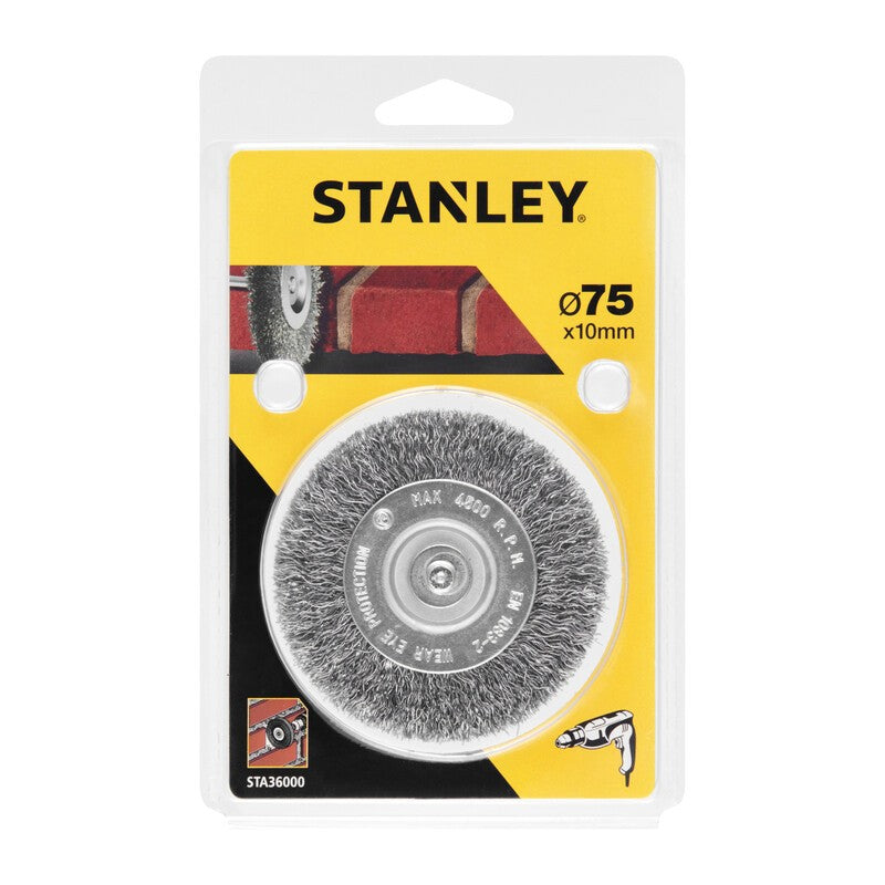 STANLEY STA36000 SPAZZOLA ACCIAIO D 75