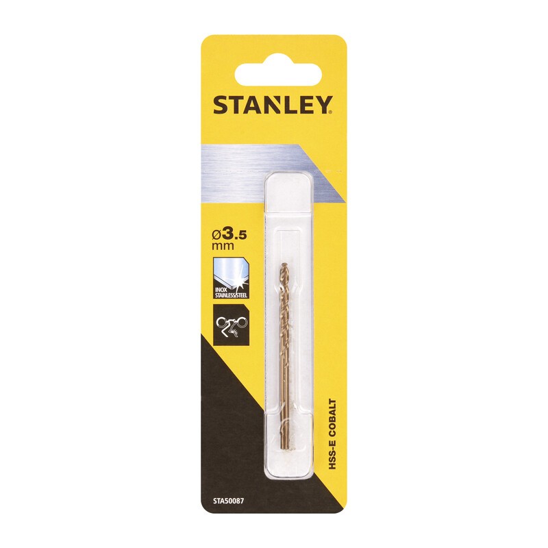 STANLEY STA50087 PUNTA AL COBALTO 3,5 MM