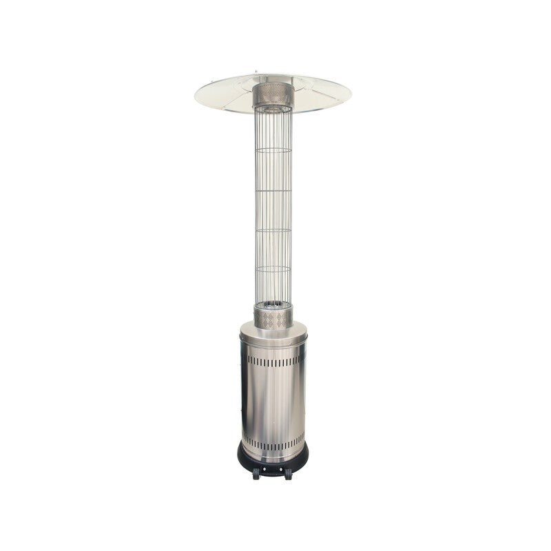 STUFA AEREA PATIO CILINDRICA TEPORUS 10,5KW INOX