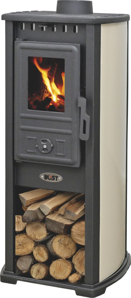 STUFA LEGNA 7 KW BERNA LUX G 4.0 BEIGE V6