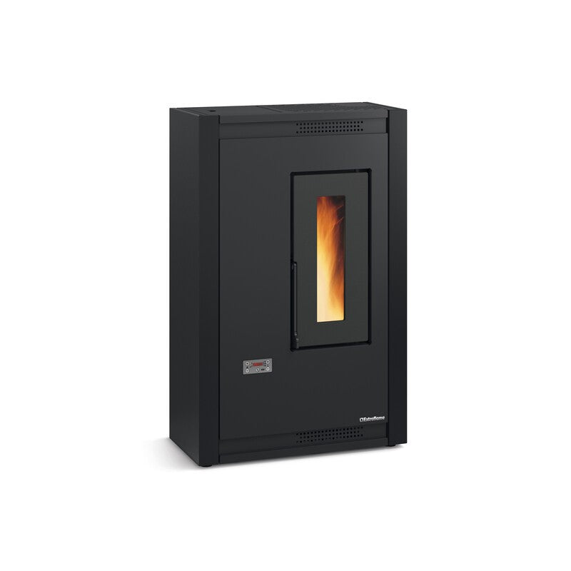 STUFA PELLET VENTIL SLIM 5.1KW LUISELLA 5.0 NERO V0-5