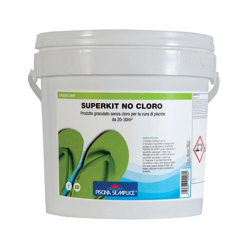SUPERKIT NO CLORO TRATTAMENTO COMPLETO Misura: 4 x 280 gr 1,12 kg