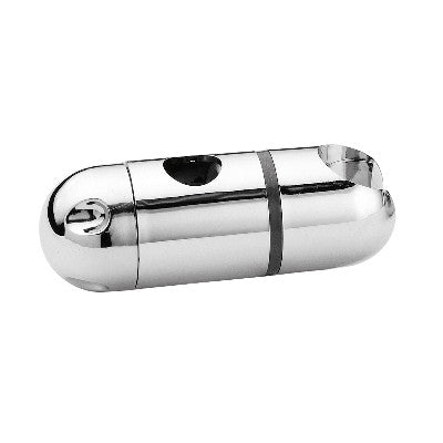 SUPPORTO SCORREVOLE IN ABS CROMATO PER ASTA D. 18 MM Misura: Cromo