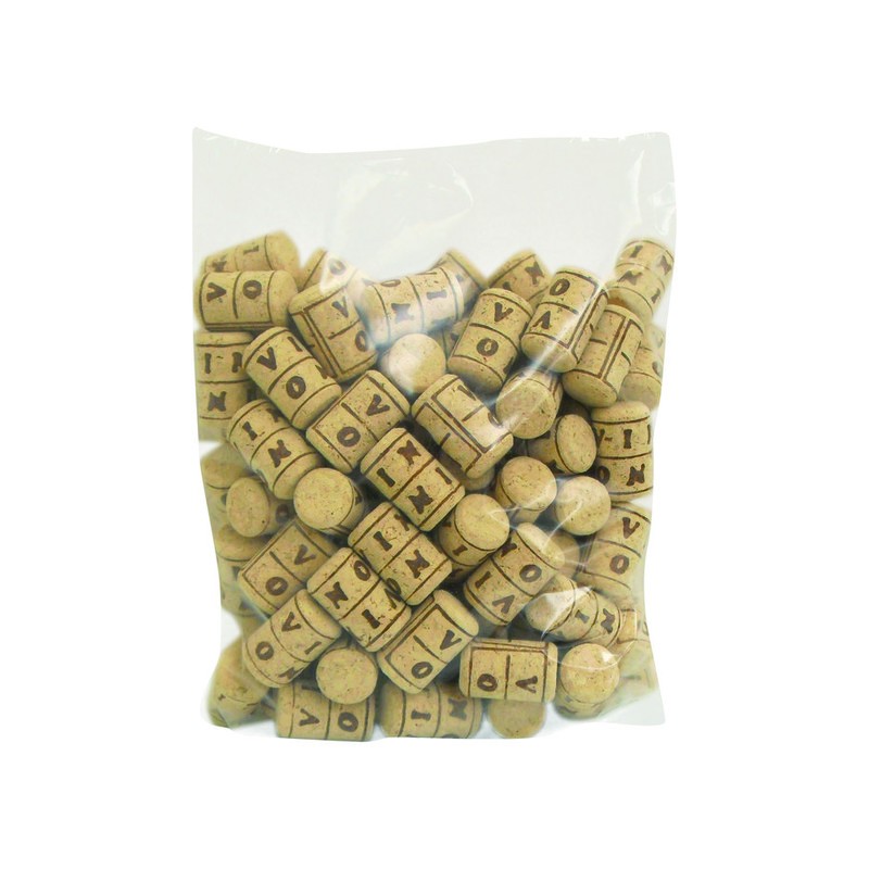 TAPPO SUGHERO AGGLOMERATO 26X38 MM CF 100 PZ