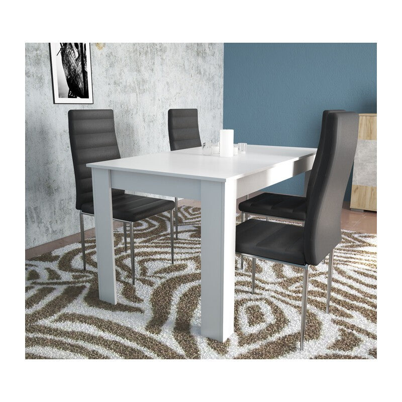 TAVOLO ALLUNGABILE 110/150X80XH75CM BIANCO