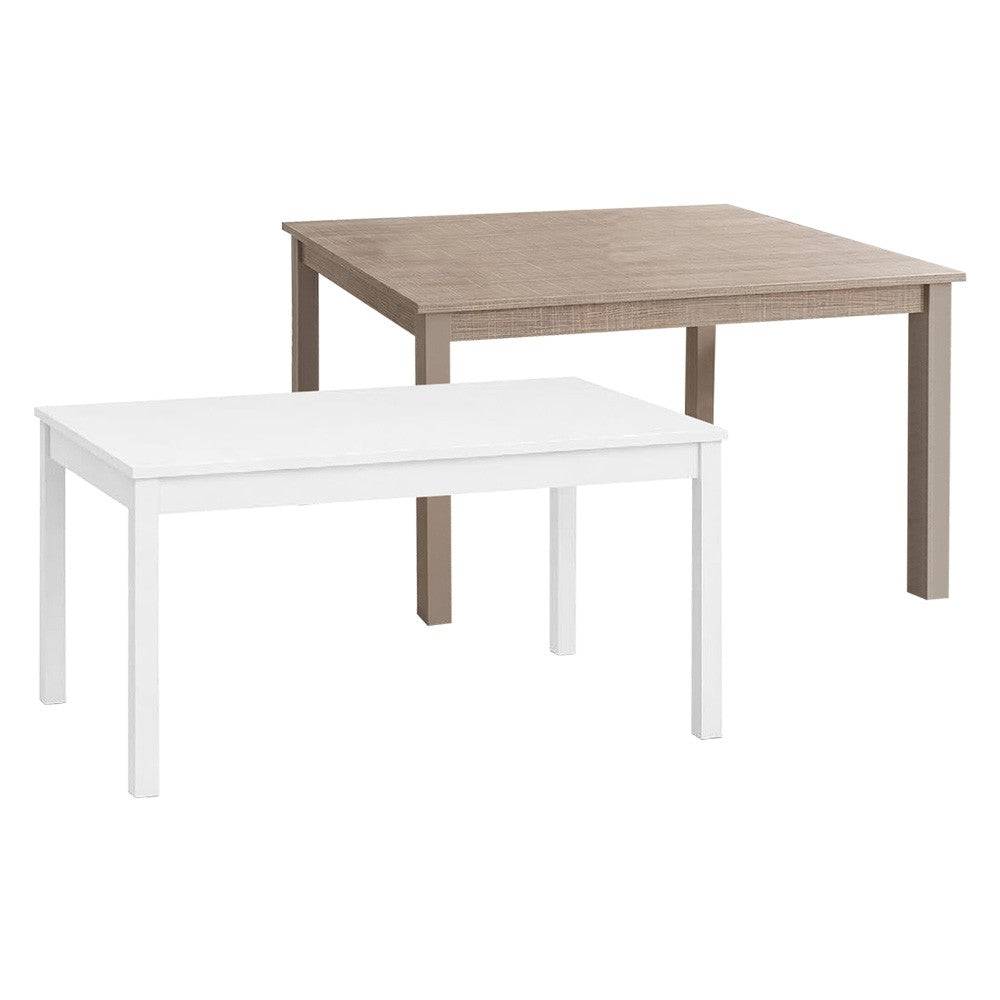 TAVOLO ALLUNGABILE 'FIRENZE cm 120 x 80 + (estensione) 40 cm - col. olmo
