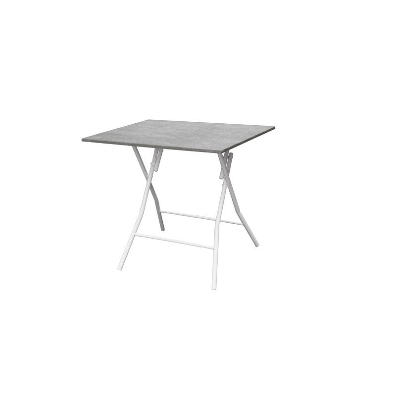 TAVOLO PIEGHEVOLE BINGO 80X60XH75CM CEMENTO