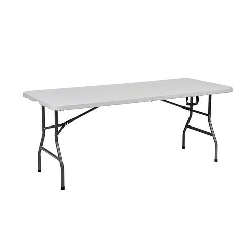 TAVOLO PIEGHEVOLE GRYN IN PLASTICA Misura: cm 180 x 76 x 74