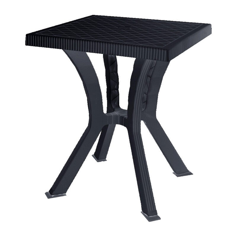 TAVOLO RIGOLETTO ELITE 60X60XH70CM ANTRACITE