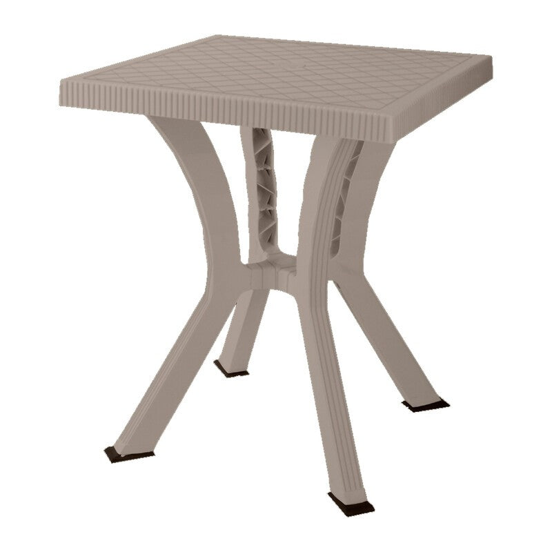 TAVOLO RIGOLETTO ELITE 60X60XH70CM TORTORA