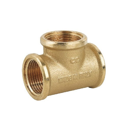 TEE FFF IN OTTONE GIALLO Misura: 3/8"