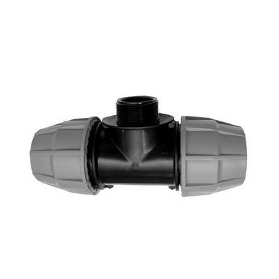 TEE MASCHIO A 90° IKARO RACCORDO PER POLIETILENE Misura: 32 x 3/4" x 32