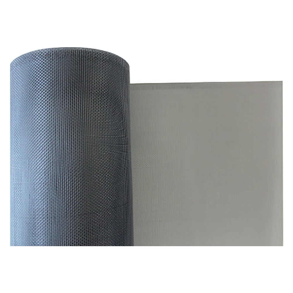 TELA ZANZARIERA ALLUMINIO mt 0,60 x 30 - maglia 18 x 16