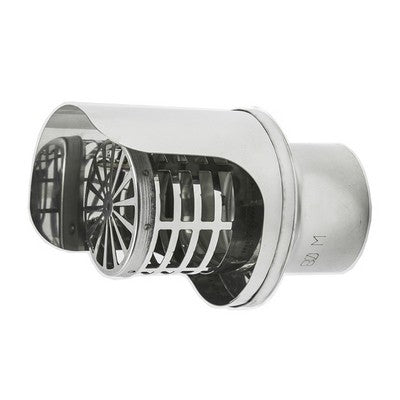 TERMINALE PELLET INOX Misura: Diam. 80
