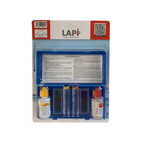 TEST KIT CLORO/PH CON GOCCE PER PISCINA