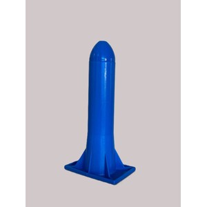 TUBO CARICAMENTO BLU P/RETE INSACCATI C/OGIVA 96MM