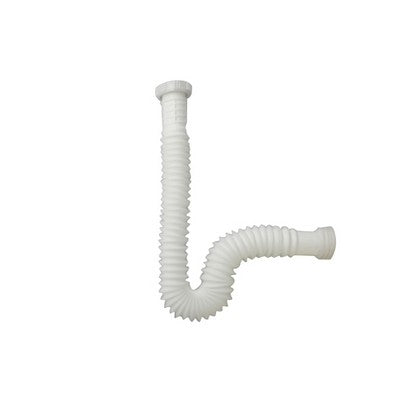 TUBO ESTENSIBILE MONOBLOCCO CON GHIERA BIANCO Misura: 1"1/2 x 40