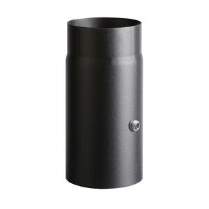 TUBO PORCELLANATO C/COMBUST D 13XH20CM NERO TOP