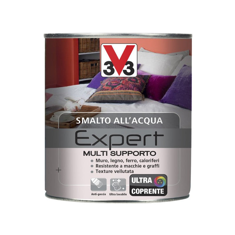 V33 SMALTO MULTISUPPORTO EXPERT NERO 0,5L