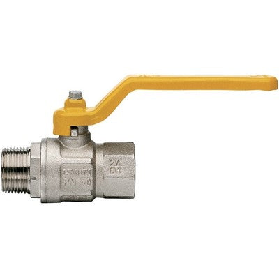 VALVOLA A SFERA GAS MF CON LEVA LUNGA MOD. LONDON Misura: 3/4" DN 20