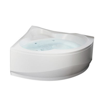 VASCA ANGOLARE SIMMETRICA SEMICIRCOLARE UNA Misura: cm 135 x 135 Vasca Hydro