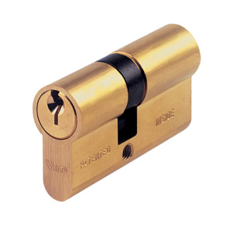 VIRO 0721 CILINDRO SAGOMATO 27-27 OTTONE C/3CH PROFILO