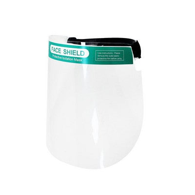 VISIERA PROTETTIVA DI SICUREZZA CON CHIUSURA A STRAPPO Misura: mm 320 x 240