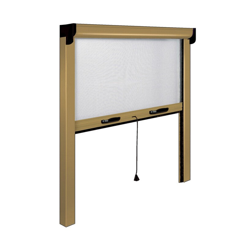 ZANZARIERA OPERA 140X240 CM VERTICALE BRONZO