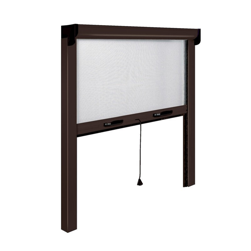 ZANZARIERA OPERA 80X160 CM VERTICALE MARRONE