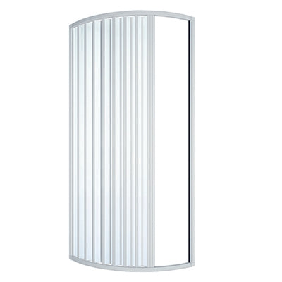 BOX DOCCIA SEMICIRCOLARE ASIMMETRICO MOD. TINA LUX