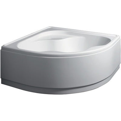 GUSCIO VASCA ANGOLARE CON PANNELLO MOD. AMBRA
