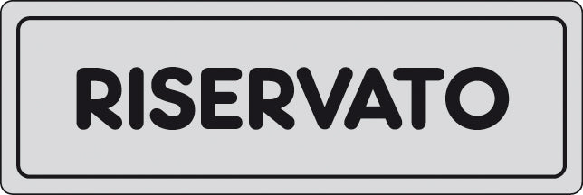 ETIC. ADES. 150X50 RISERVATO