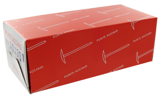GRUPPINI ACCIAIO 10X30 DA KG.1