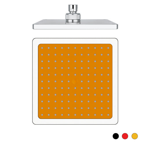 SOFFIONE DOCCIA QUADRO MODELLO 12618 MM 200