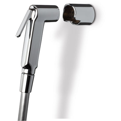 KIT DOCCETTA SHUT-OFF CROMO + FLESSIBILE + SUPPORTO
