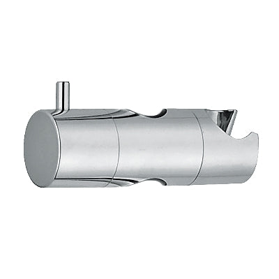 SUPPORTO SCORREVOLE IN ABS CROMATO PER ASTA D. 25 MM