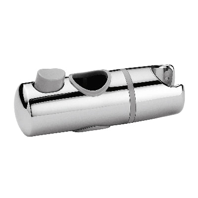 SUPPORTO SCORREVOLE IN ABS CROMATO PER ASTA D. 25 MM