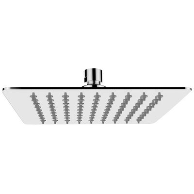 SOFFIONE DOCCIA QUADRO ULTRA SLIM ACCIAIO INOX