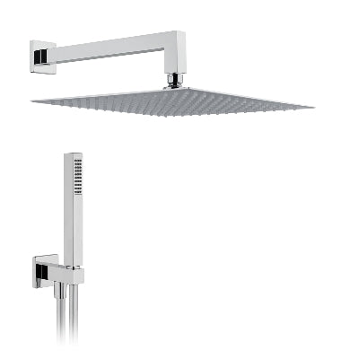 KIT SOFFIONE DOCCIA QUADRO