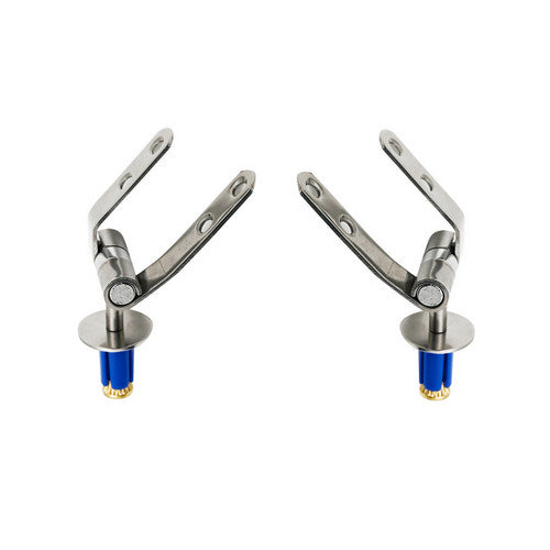 KIT CERNIERE INOX FISSA AD ESPANSIONE MOD. S05