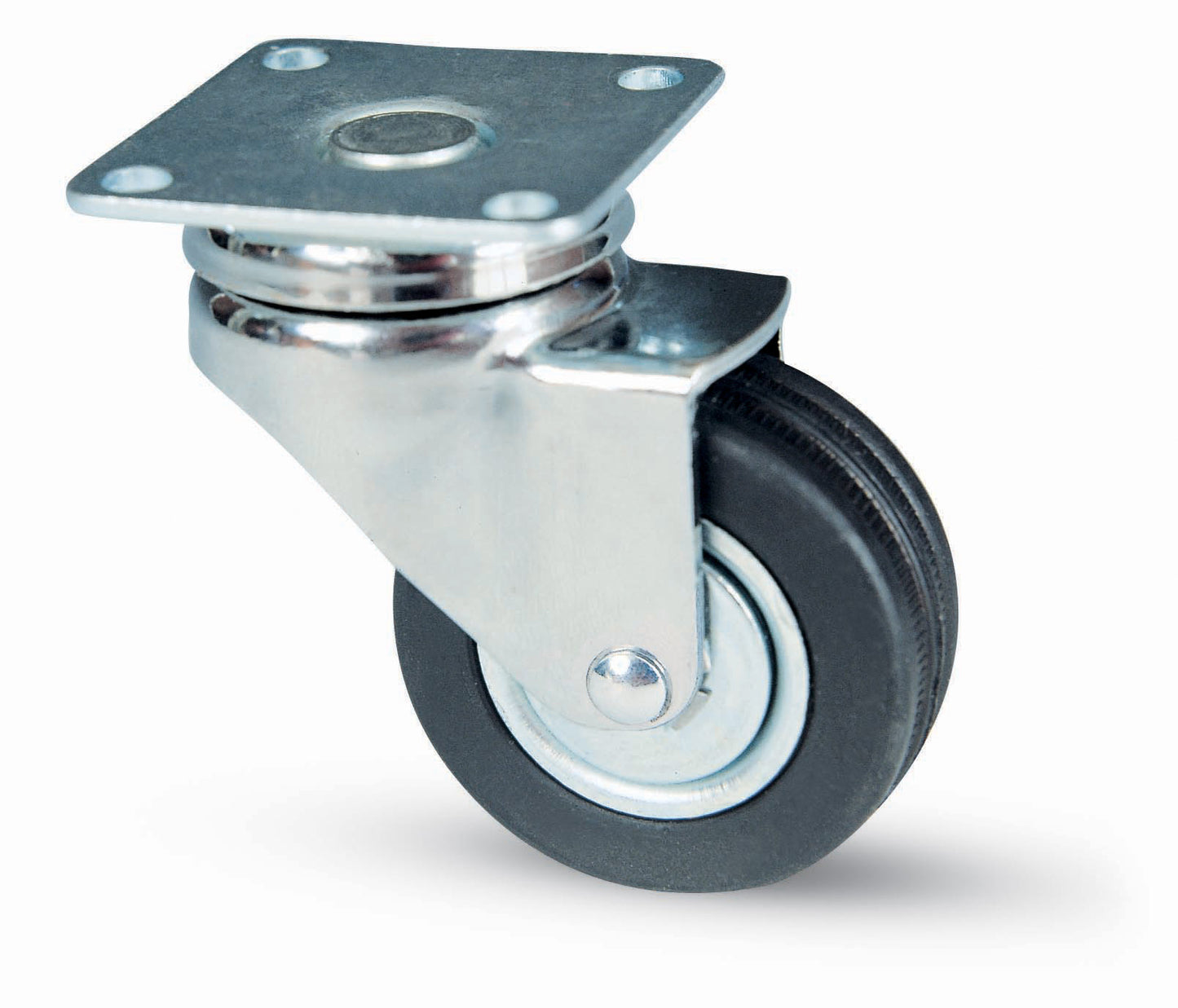 RUOTA C/CUSCIN.X MOB.ART.150 D.40 C/PIASTRA**