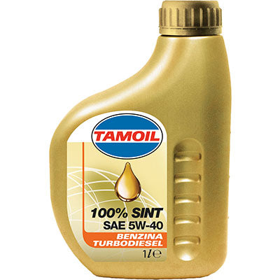 OLIO 4T SINTETICO 5W40 100% SINT TAMOIL
