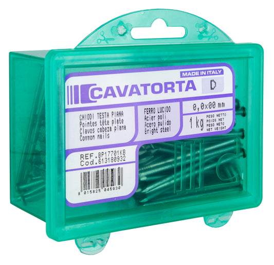 SCATOLA DA KG.1 CHIODI P (2,4) 15X50