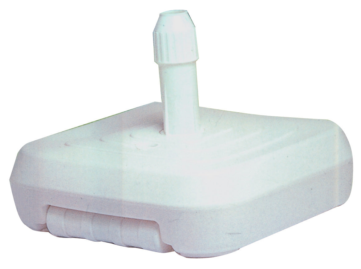 BASE OMBREL.PVC CM.60X60 TUBO D.32-50 COL.ASS