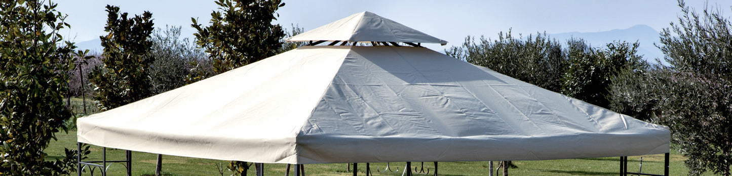 TOP COPERTURA X GAZEBO MOD.3133 ECRU