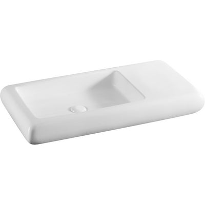 LAVABO D'APPOGGIO MOD. LA33 CM 80 X 42