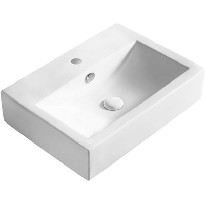 LAVABO D'APPOGGIO MOD. LA42 CM 54 X 40.5