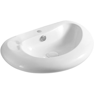 LAVABO D'APPOGGIO MOD. LA43 CM 54.5 X 41