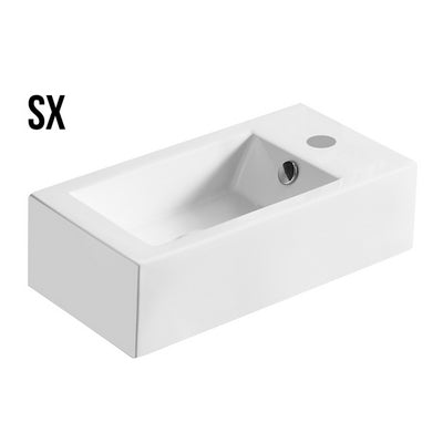 LAVABO D'APPOGGIO MOD. LA47 CM 50 X 25.5